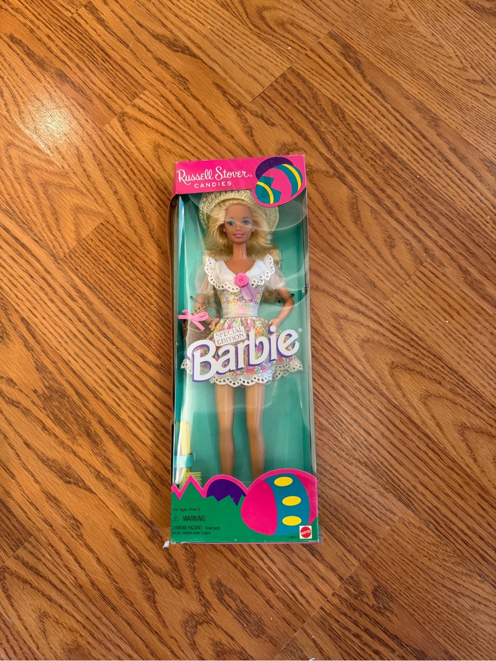 NEW Barbie Russell Stover Barbie 1995 Easter Doll Vintage